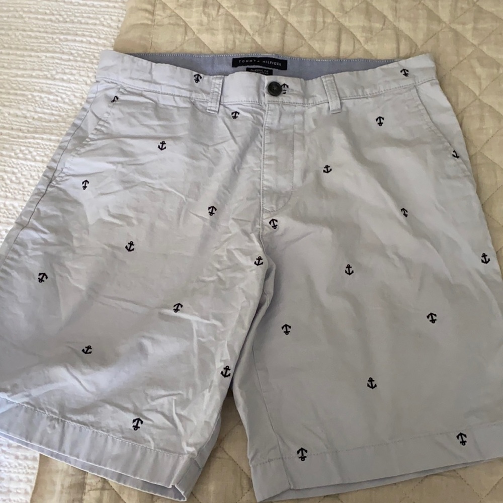 Tommy Hilfiger classic fit men’s anchor shorts